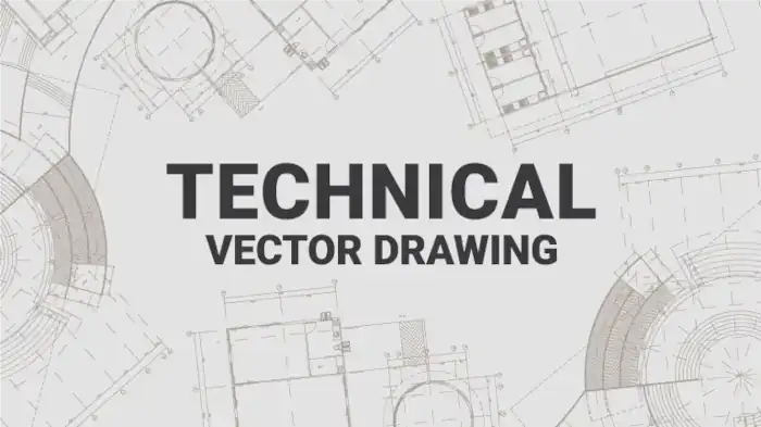 Technical Vector Drawing