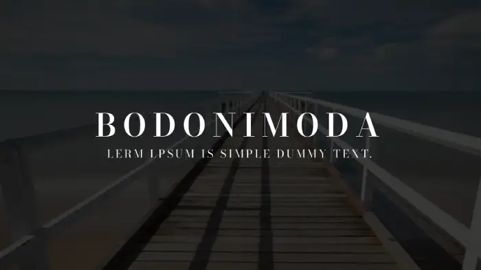 bodoni moda