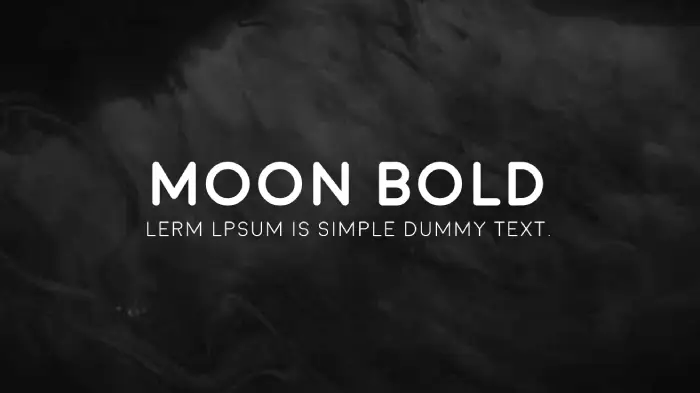 moon bold