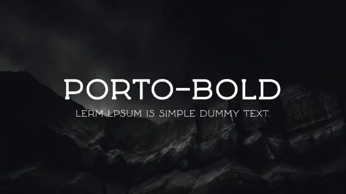 porto bold