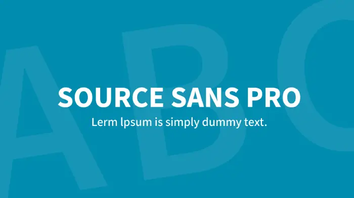 source sans pro